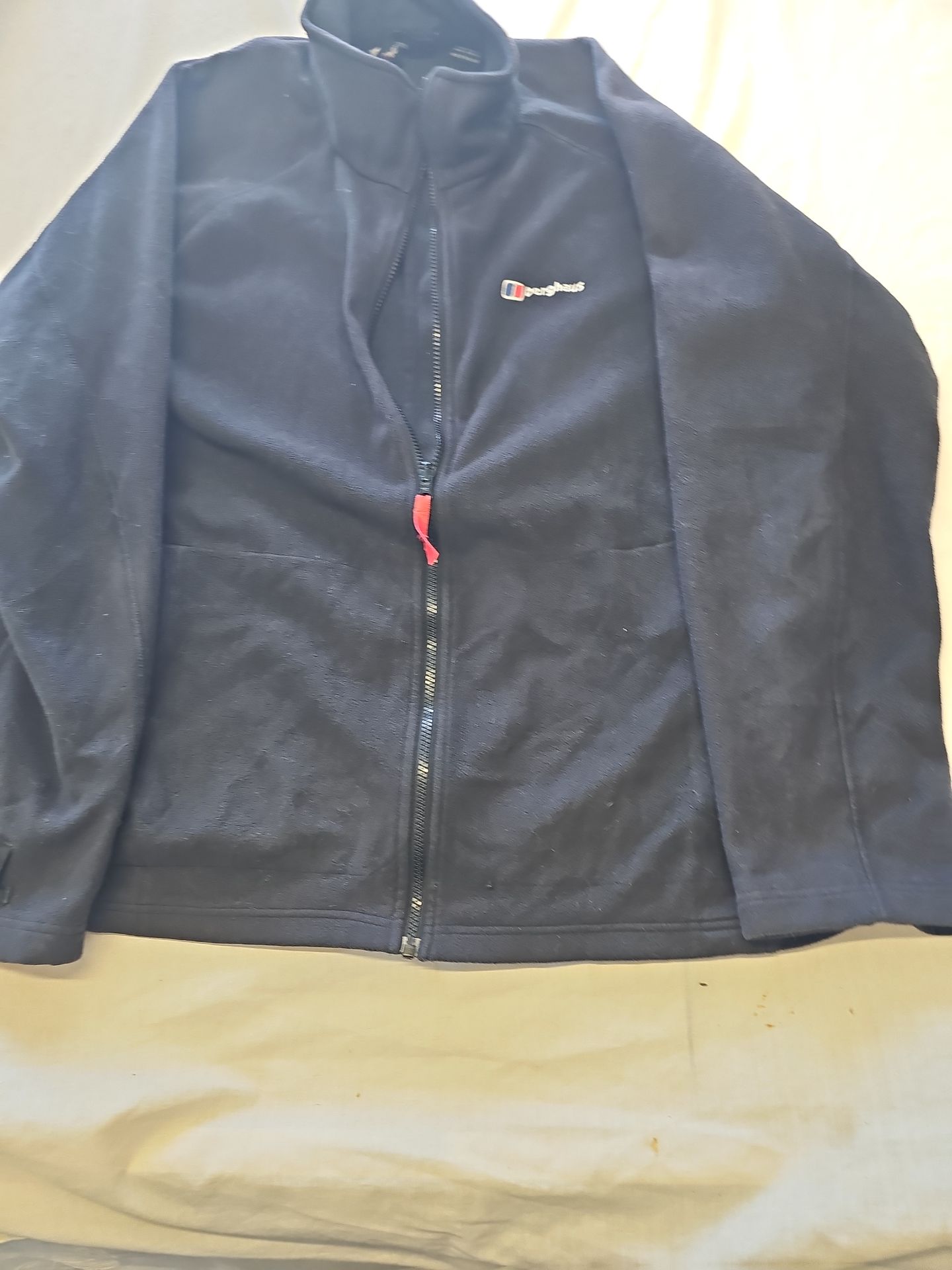 Berghaus Full Zip Black Fleece Jacket XXL D504 image 6
