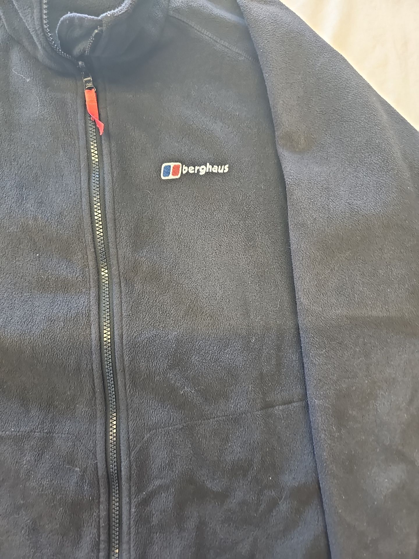 Berghaus Full Zip Black Fleece Jacket XXL D504 image 5