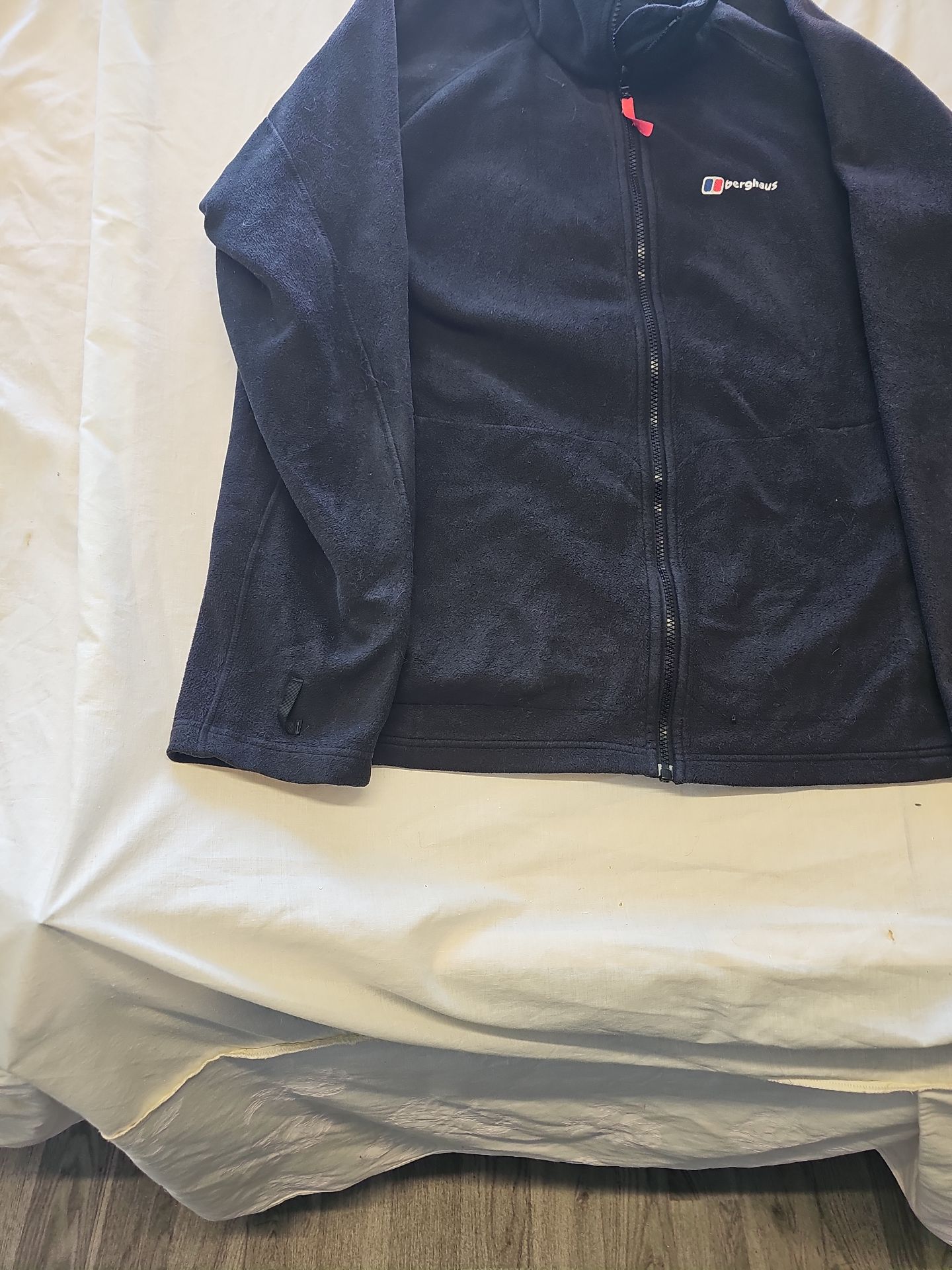Berghaus Full Zip Black Fleece Jacket XXL D504 image 3